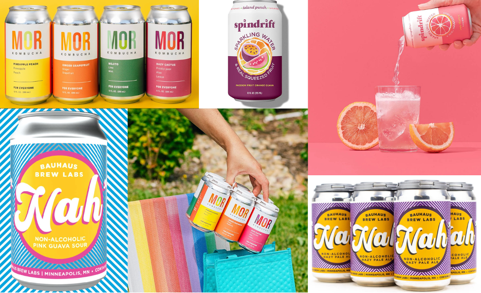 Summer Beverage Sale: Spindrift, MOR Kombucha & NEW N/A Options!