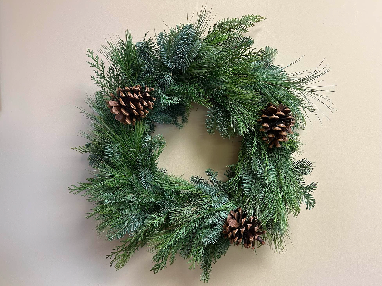 Local Handcrafted Winter Wreaths and Centerpieces- Reserve Yours Today