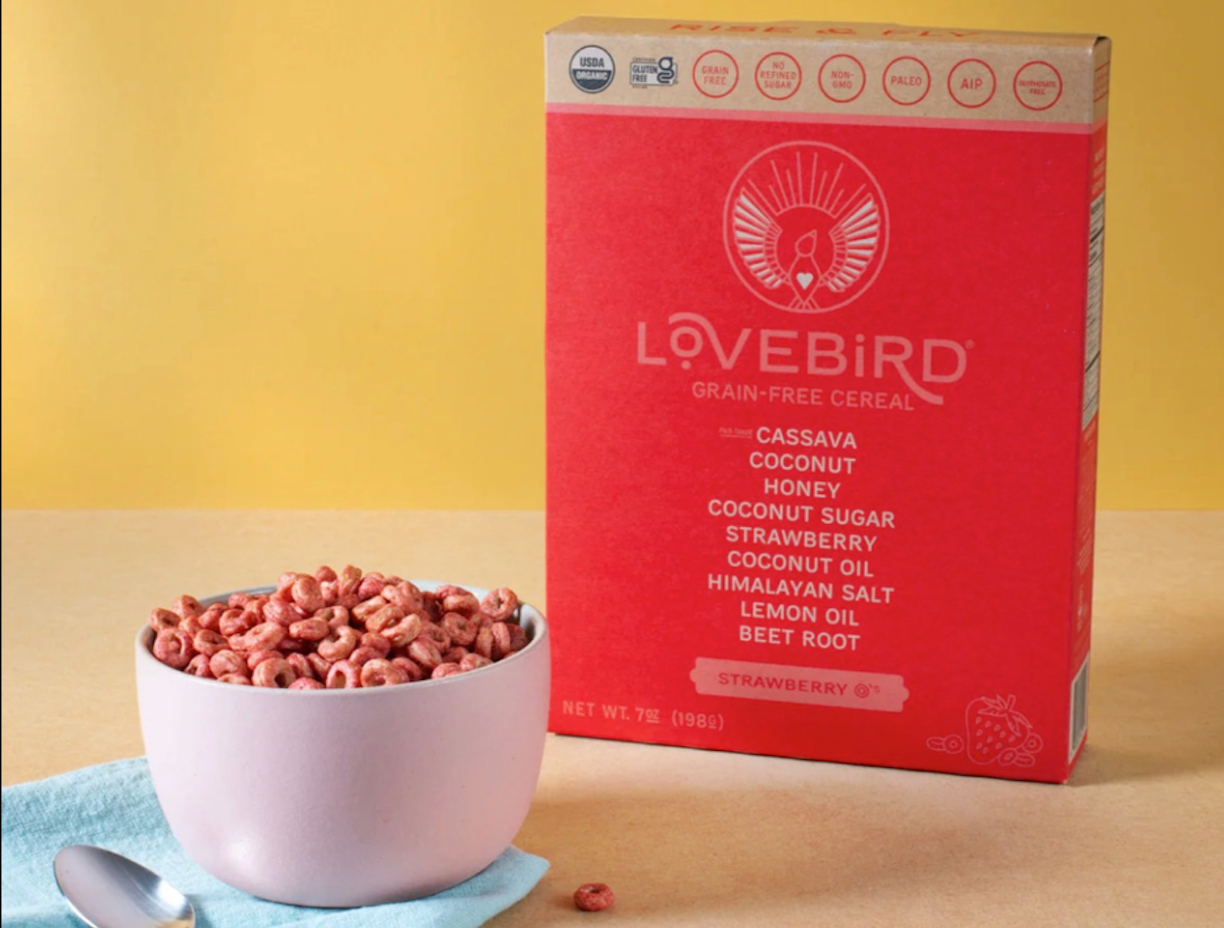 Lovebird Strawberry Cereal