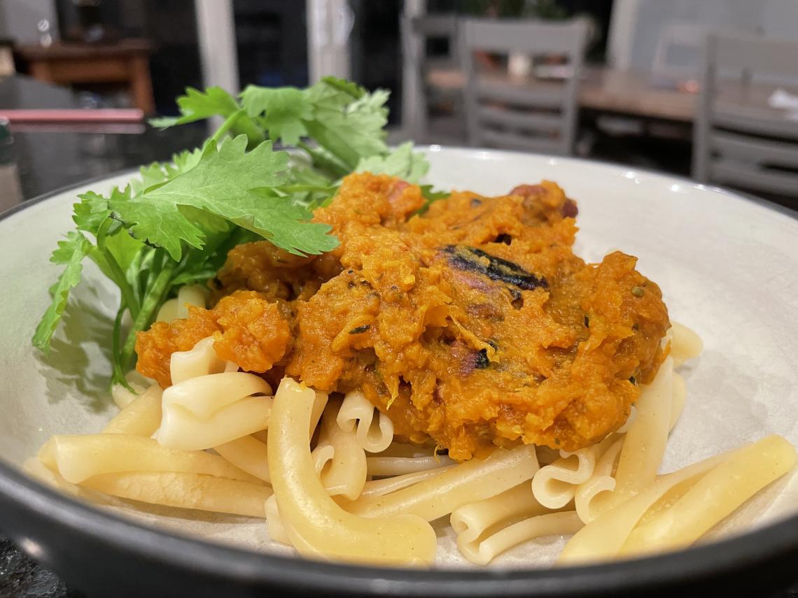 Pecan Pumpkin Sage Pasta