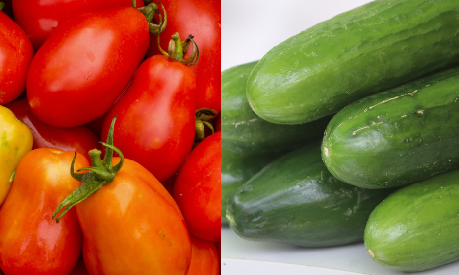 New Seasonal Produce Items: Mini Cucumbers & Roma Tomatoes