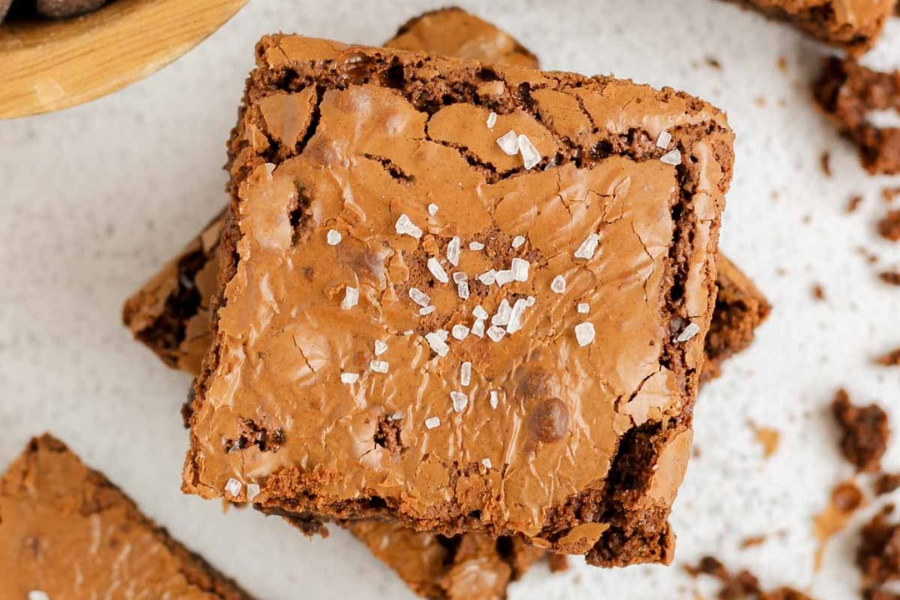 Gluten-Free Oat Flour Brownies